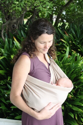 Using the Natures Sway baby sling safely