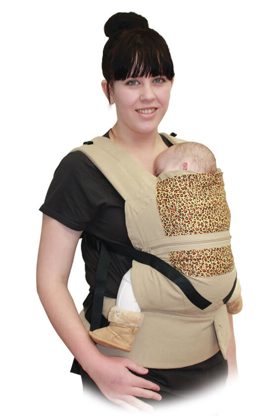 A baby carrier is born from Puku Pouch to Pouch Pack...