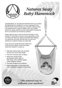 Hammock Instructions Cover 1