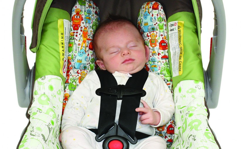 Baby car seat insert – our natural fibre ‘Breathe Easy’